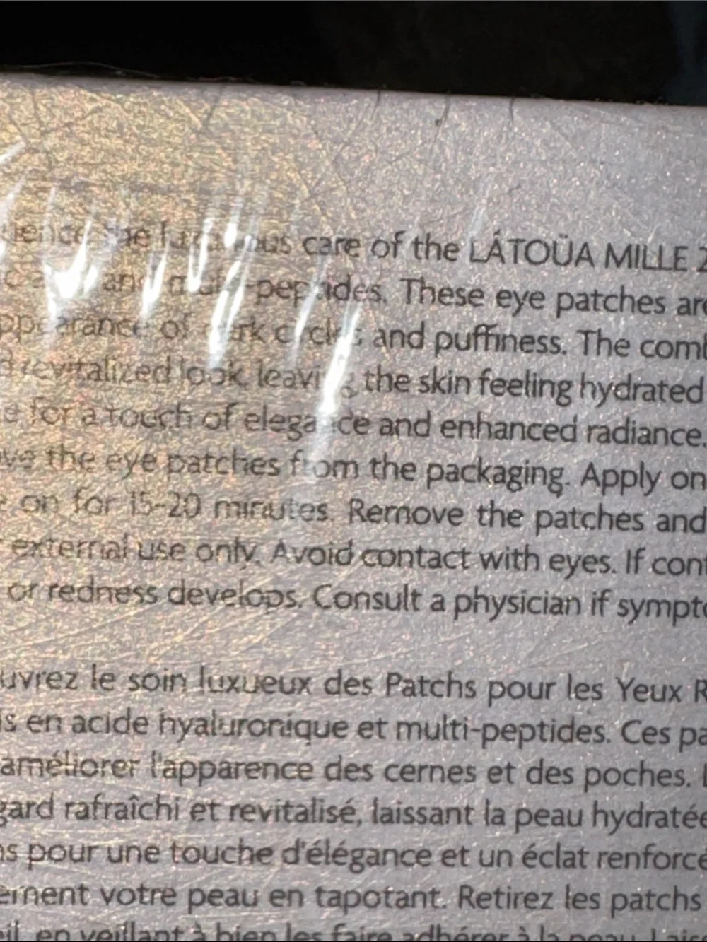 Latoua mille or tabletops